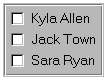 Checkboxes