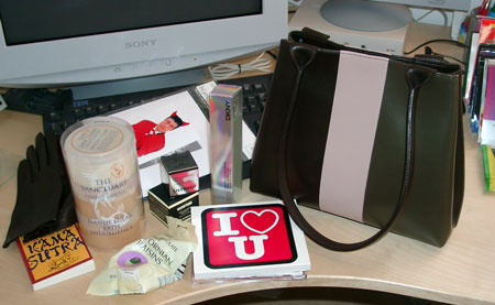Picture of Karen's birthday presents