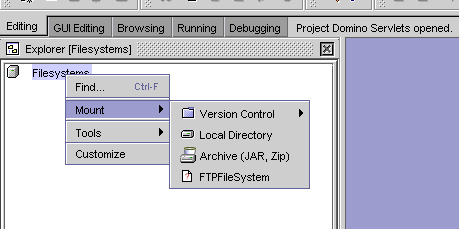 NetBeans's Project Manager